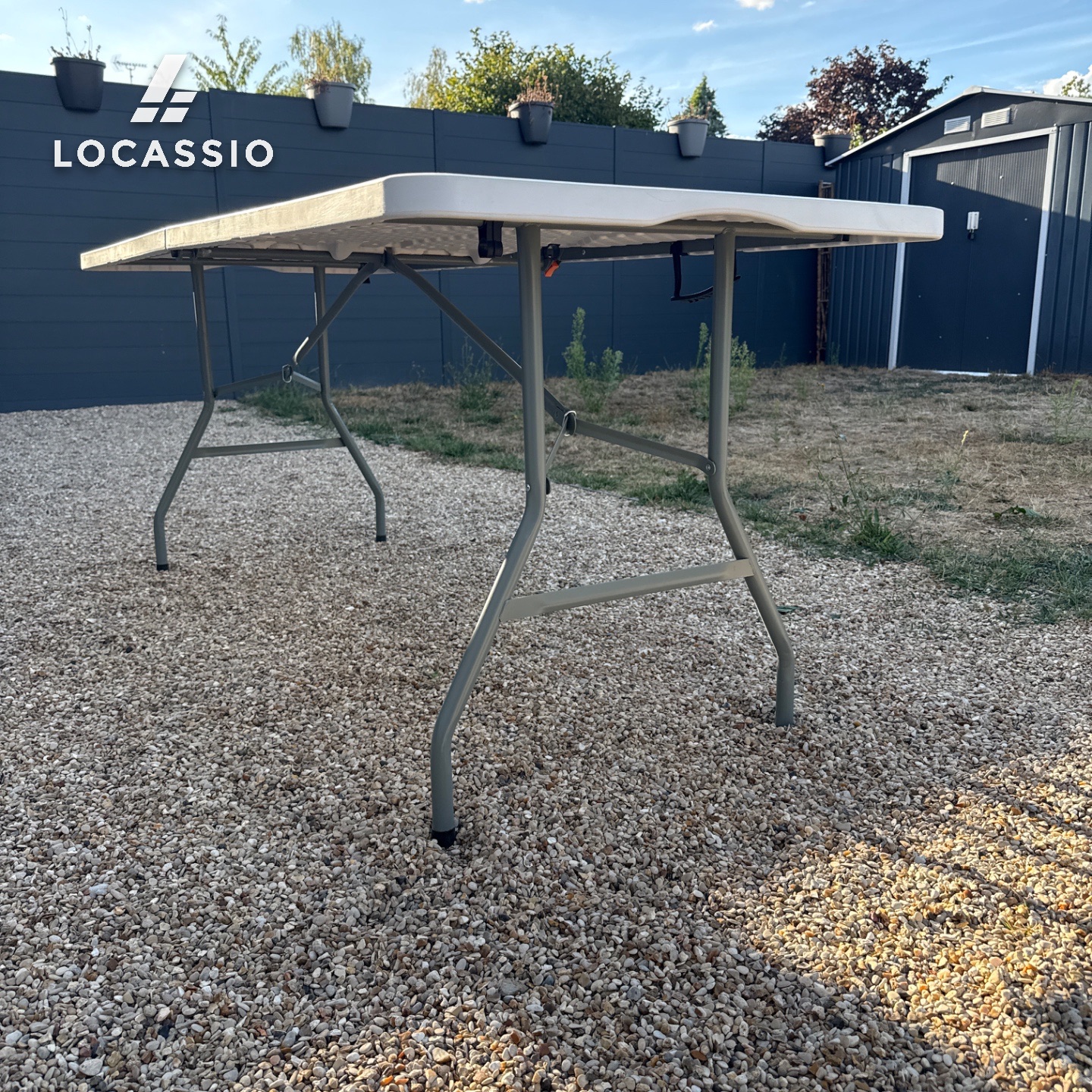 Table pliante 6-8 personnes 