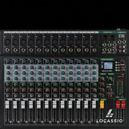 Table de mixage 12 canaux