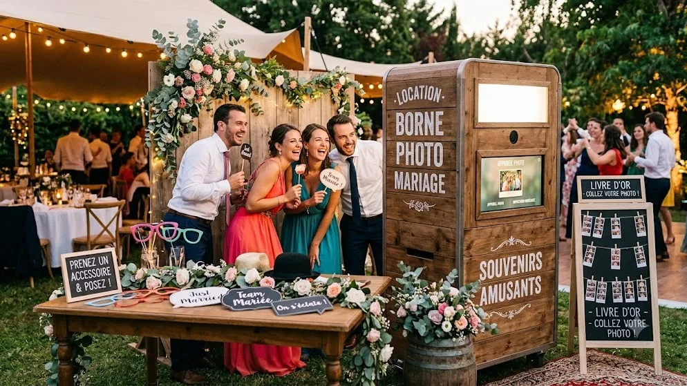 Location Borne Photo Mariage : Le Guide Complet pour une Animation Réussie