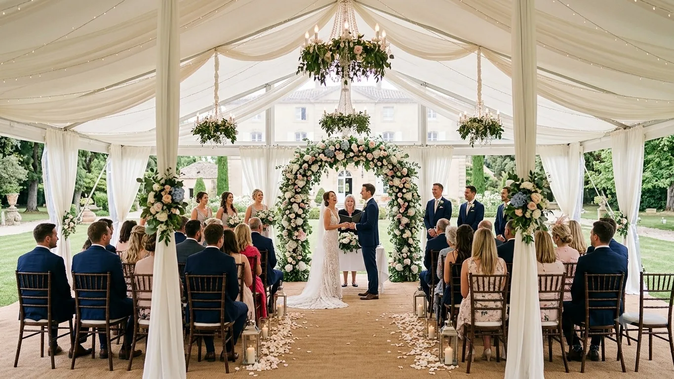 Comment bien choisir un chapiteau pour un mariage ?