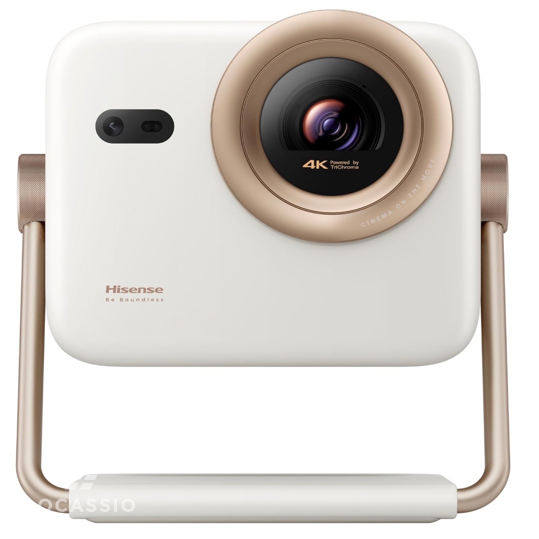 Hisense M2SE Pro Mini Projecteur Laser 4K UHD Blanc & Rose