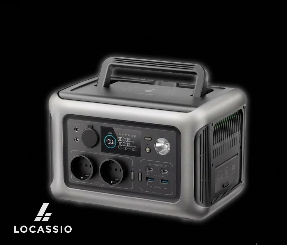 Centrale électrique portable avec panneau solaire