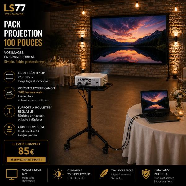 Pack Vidéoprojecteur