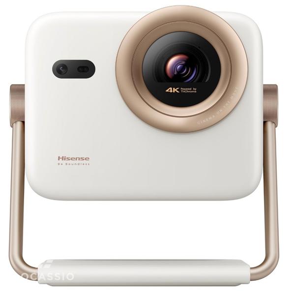 Hisense M2SE Pro Mini Projecteur Laser 4K UHD Blanc & Rose