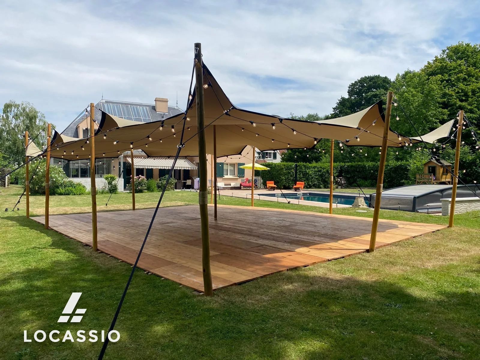 Tente Nomade 80m2 (7,5x10,5m)