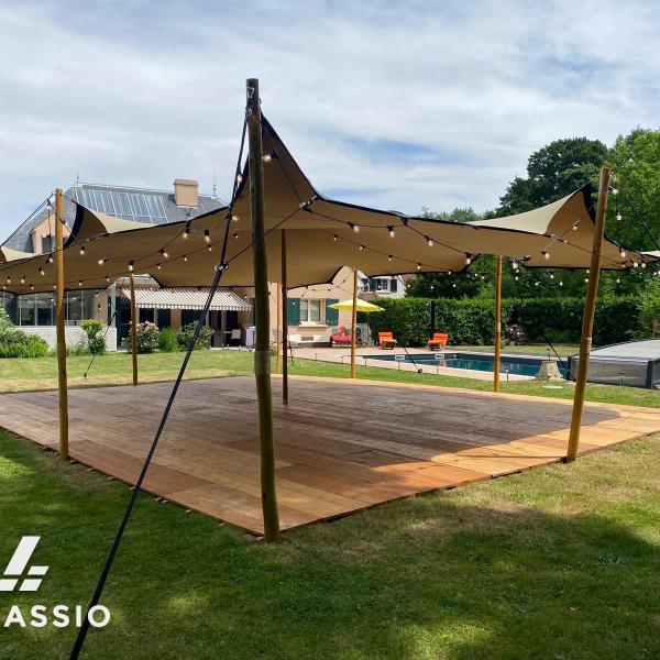 Tente Nomade 80m2 (7,5x10,5m)