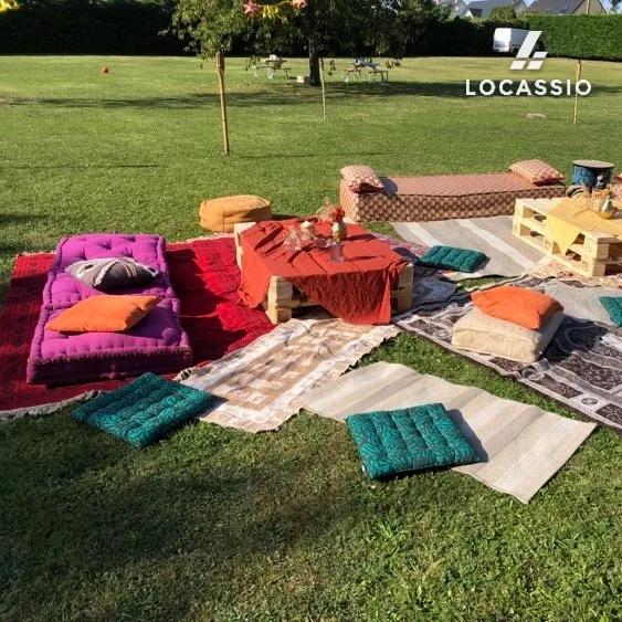 Lot Tapis Orientaux Colorés