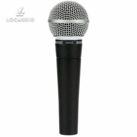Micro Shure SM58 avec pied