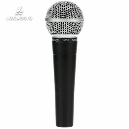 Micro Shure SM58 avec pied